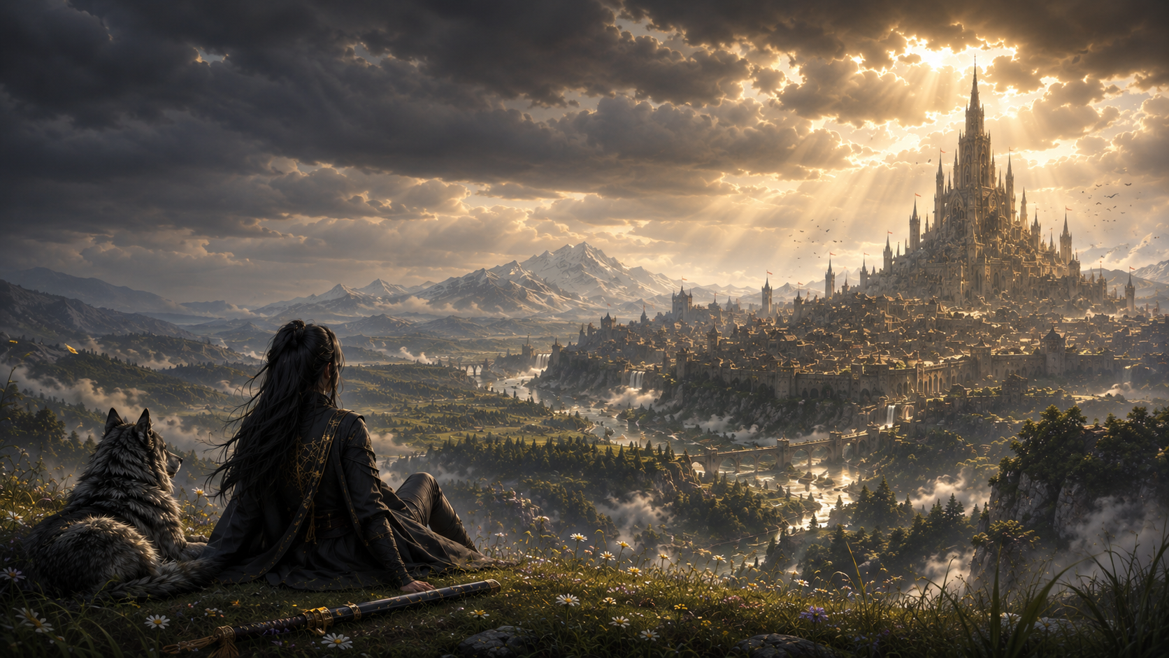 Celeste overlooking Caelrith